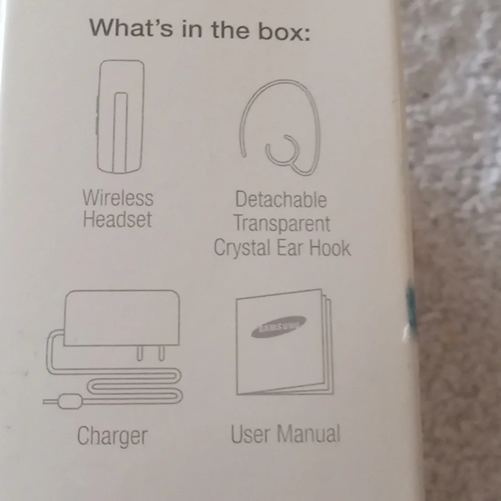 NEW Samsung wireless Bluetooth headset nwt nib
